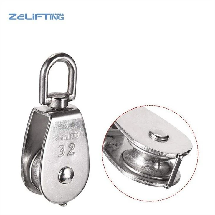 Stainless Steel Single Pulley Block